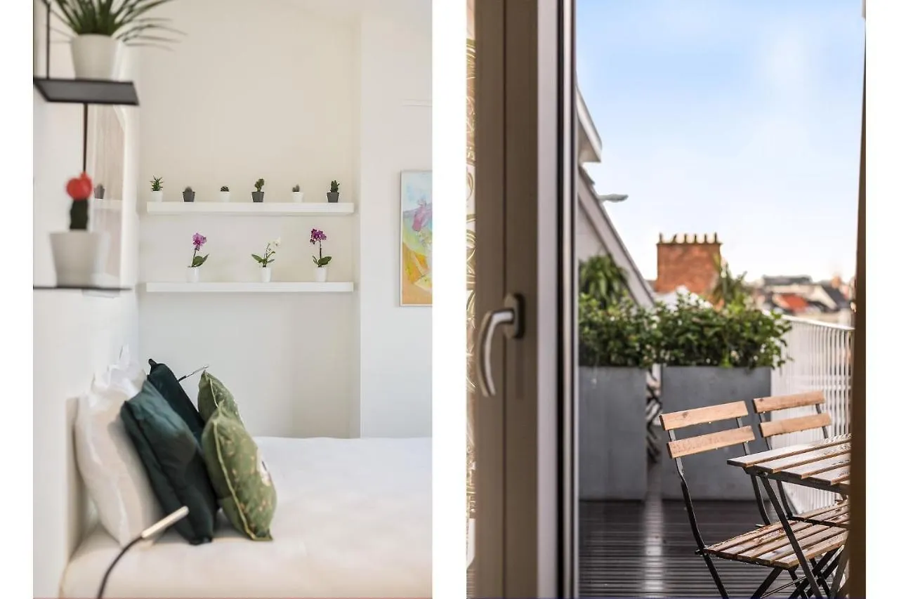 Museum Garden Views Luxury Apartments Anversa